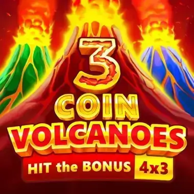 Play 3 Coin Volcanoes Lucky Twice casino